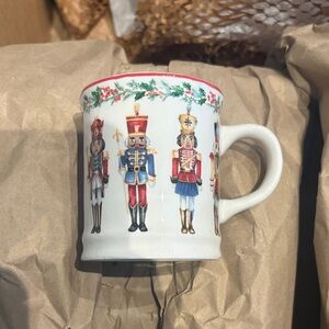 Sur La Table Nutcracker Mug - Red and Blue